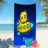 Customizable Personalized Beach Towels Geometry Dash Themed designs.Suitable for the Beach, Yoga, Sports;ideal As Beach Accessories