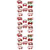 Christmas Themed Pet Bow Tie Collar for Dogs and Cats 30Pcs Red Bowknot Ties