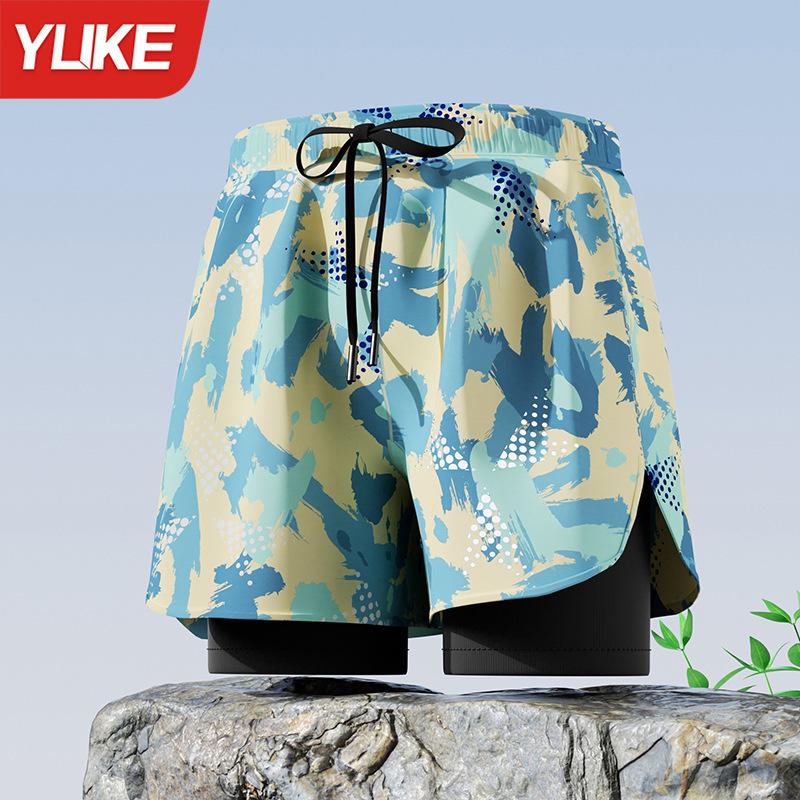 

Мужской набор купальных шорт-боксер, предотвращающих стеснение, и купального снаряжения большого размера 4XL [Weight 165-185 lbs]