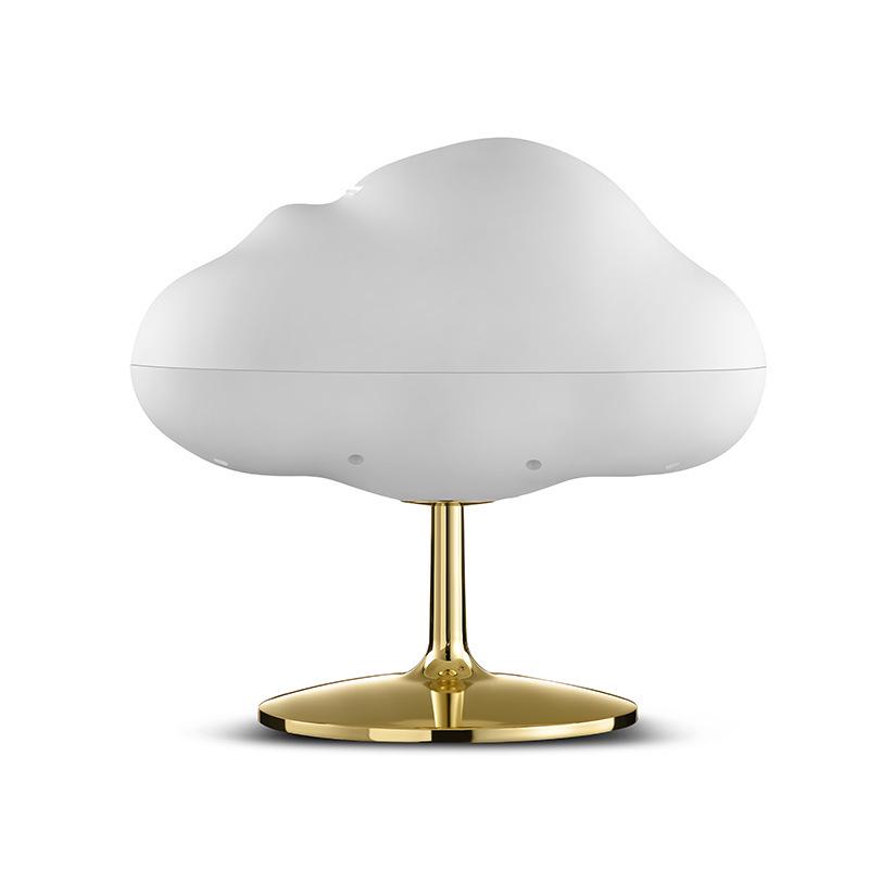 

Cloud Mist Aromatherapy Diffuser with Colorful Night Light – Perfect for Office or Home with Creative Spray and Soothing Atmosphere 270ml белый