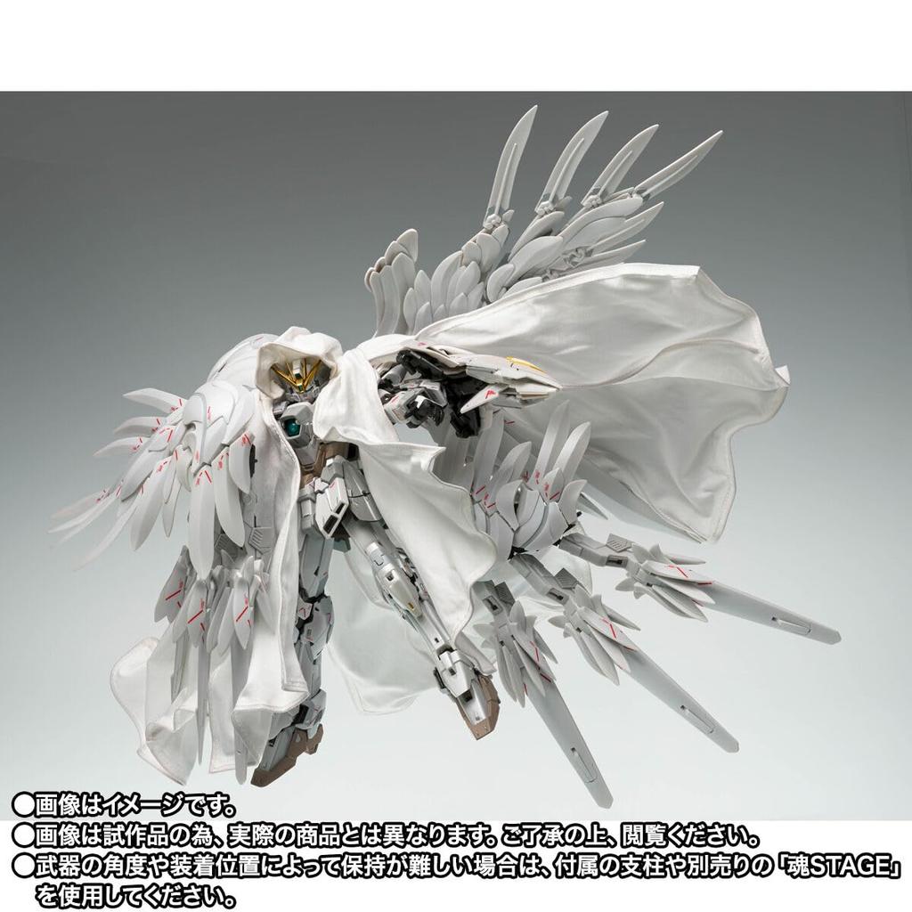 GUNDAM FIX FIGURATION METAL COMPOSITE Wing Gundam Zero Cloaked Custom, approximately 170mm, ABS & PVC & die-cast & fabric, pre-painted, finished