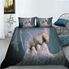 Portrait Oil Painting Series Quilt Cover Pillowcase Two Or Three-Piece Set Digital Printing Polyester
