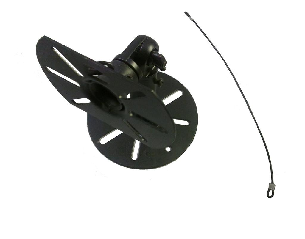 MAKINOSD Speaker Mount Set of 2 Universal Mounting Brackets Ceiling/Wall Brackets, (1 Pair),