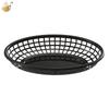 Oval Plastic Basket Tray for Tabletop Storage and Serving, Kitchen Holder