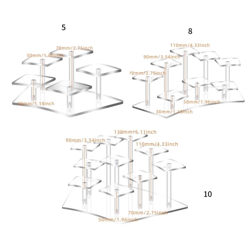 Practical and Eye Catching Acrylic Stand Holder for Displaying Jewelry and Model