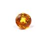 5.70 Carat Superb Quality Round Shape Orange Sapphire Sri Lanka Certified Gemstone SN35
