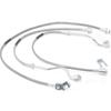 Professional Front Brake Lines Replacement Kit Stainless for 1500 2500 3500 HD Vehicle Upgrade