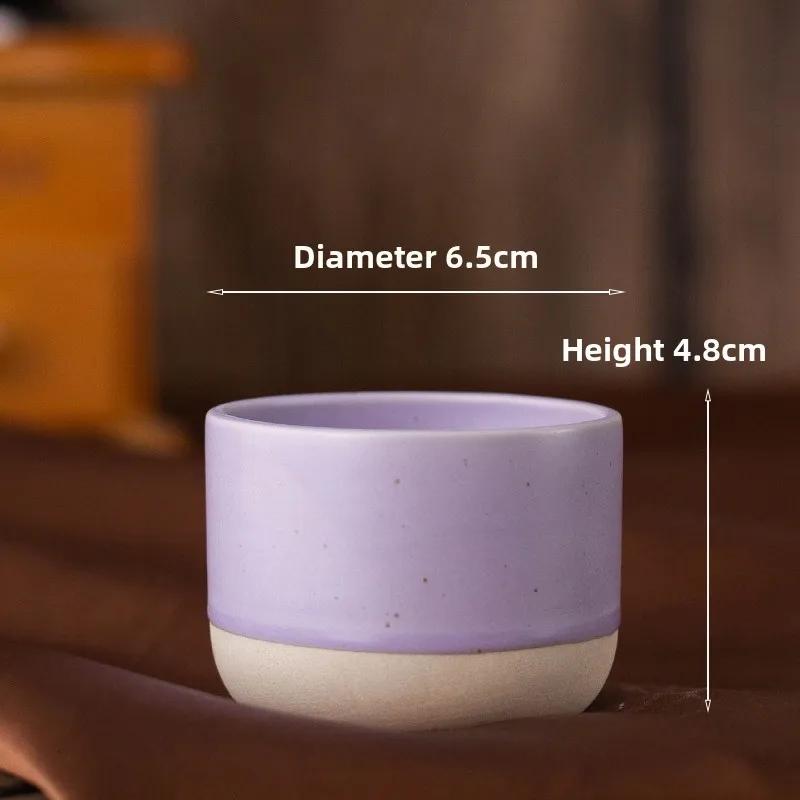 Vintage Coffee Mug 100ml 170ml 200ml ceramics Tea cup Japanese-style cafes Drinkware Stoneware Espresso for Restaurants Hotels