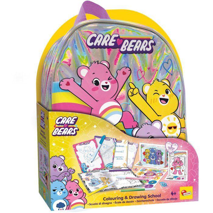 Sac a dos école de dessin et coloriage - LISCIANI - Les Bisounours - Activités créatives - Format transportable