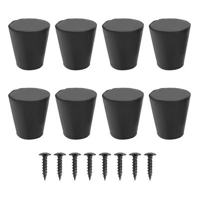 8PCS Speaker Isolation Feet Rubber Anti Vibration Speaker Stand Shock Absorber Feet for Turntable Amplifier CD DVD
