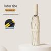 24-Bone Automatic Windproof Folding Umbrella for Men, Rain or Shine, with UV Sun Protection