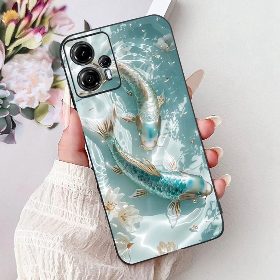 Fashion Painting Case For Motorola Moto G13 G23 Soft Silicone TPU Phone Cases For MOTO G13 G23 Back Covers Bumpers