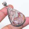 Natural Dolomite Gemstone Handmade 925 Sterling Silver Pendant 2.17" AP-14724