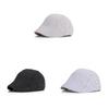 Sun Protection Cotton Striped Beret Hat For Women Spring And Summer Outdoor Casual Fashion