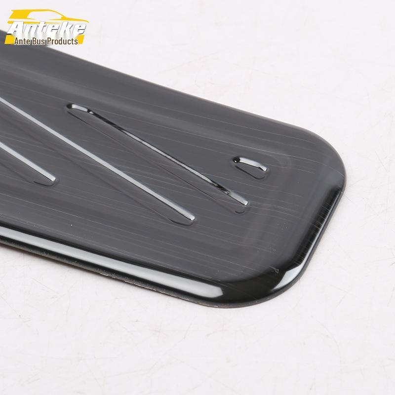 Compatible XT4 Accelerator Pedal Sequin: Stainless Steel Brake Pedal Sticker & Modified Accessories for 18 Models