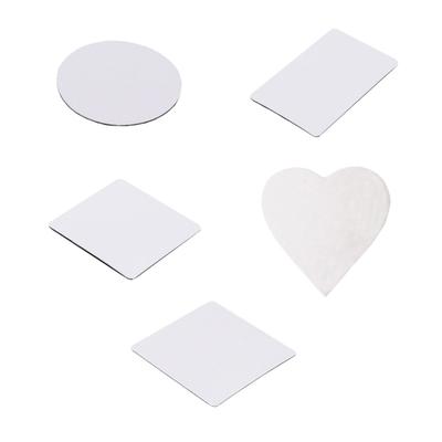 Customizable Sublimations Refrigerator Magnets Strong Magnetic Sticker for Various Surfaces Clear Pattern