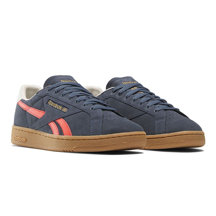 Reebok Club C Grounds UK East Coast Blue Dynamic Red Unisex Sneakers Chalk 100074847