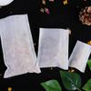 Full-size Heat-seal Flat Bottom Non-woven Food-grade Disposable Tea Bag with Dregs-filtering for Chinese Medicine Packaging