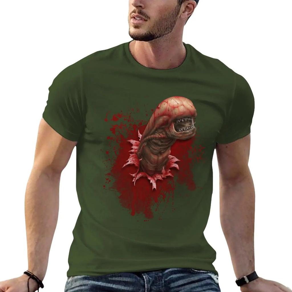 Neuer Chestburster - ALIEN T-Shirt individuelle T-Shirts designen Sie Ihr eigenes T-Shirt für einen Jungen niedliche Oberteile Herren schlichte T-Shirts