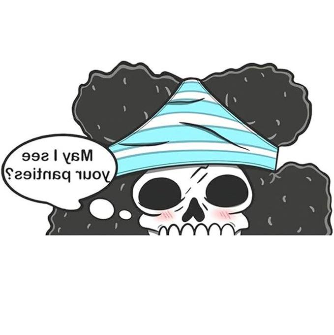 Skeleton Baron Anime Car Reflective Sticker for Windows, Body, Bumper, and Trucks