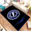 Tampa Bay Lightning Logo Rug Design Patterned carpet, non slip mat suitable for living room and bedroom sofas
