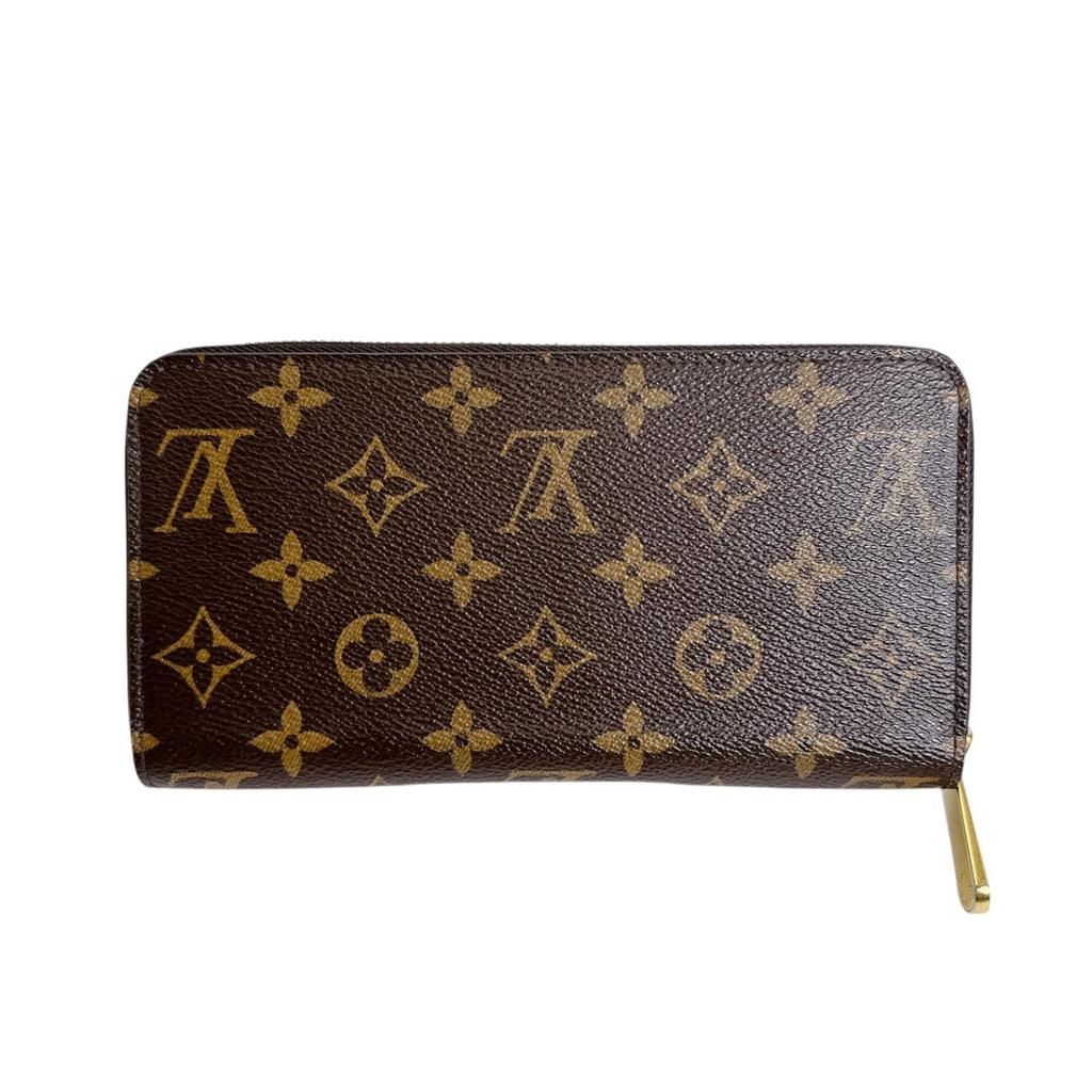 Louis Vuitton Monogram Zippy Wallet Long Wallet Purse Monogram Canvas  M42616 Used