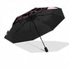 1pc Heart Mandala Automatic Open/close Umbrella, 8-Rib sturdy structure, Portable Travel Umbrella, Parties, Everyday Usel014