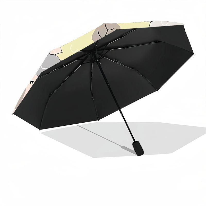 1pc Llama Print Automatic Open/Close Umbrella - Compact Travel Umbrella, Gift for Birthdayyy251208170
