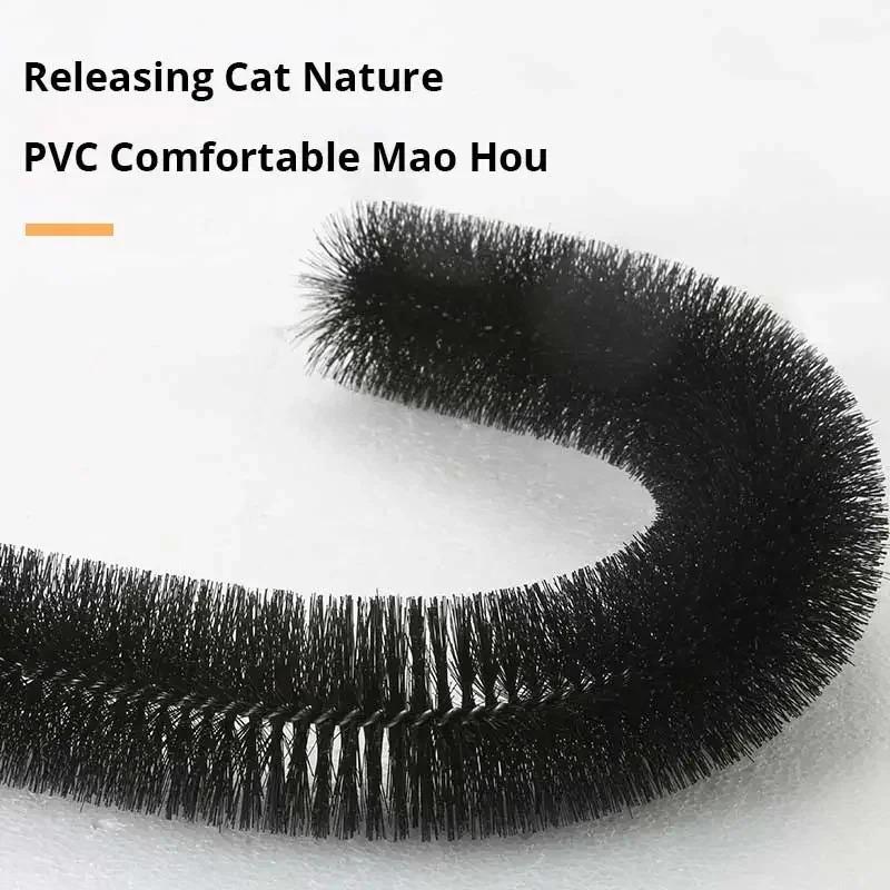 Friction Toy Cat Interactive Scratching Arch Pet Brush Care Belt Massage Removable Grooming Cat Accessories Massage Gear