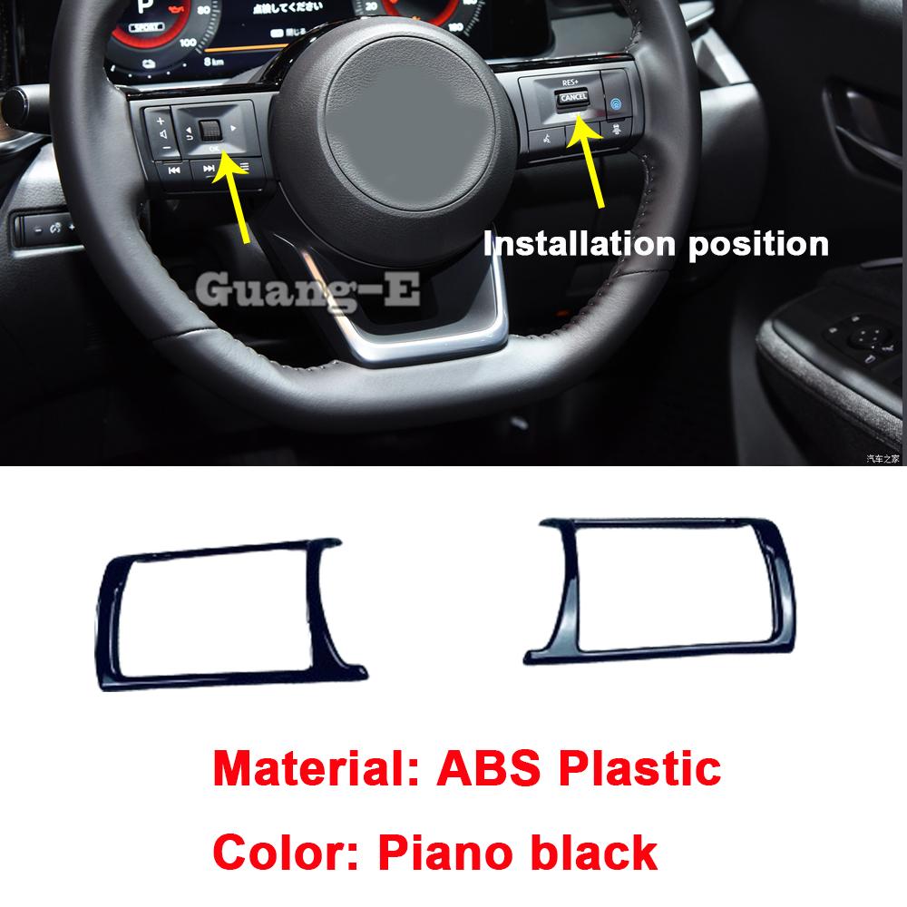 For Nissan Note E13 e-POWER 2024 2025 Armrest Window Glass Lift Button Switch Panel Cover Steering Wheel Frame