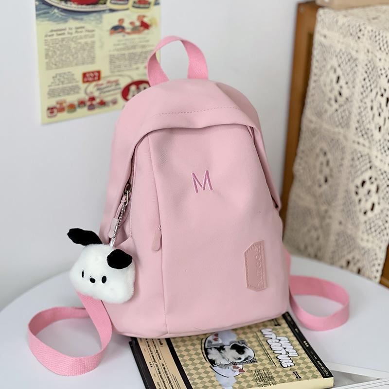 Simple female college student small and cute shopping class small backpack milk almost children's spring outing mini backpack