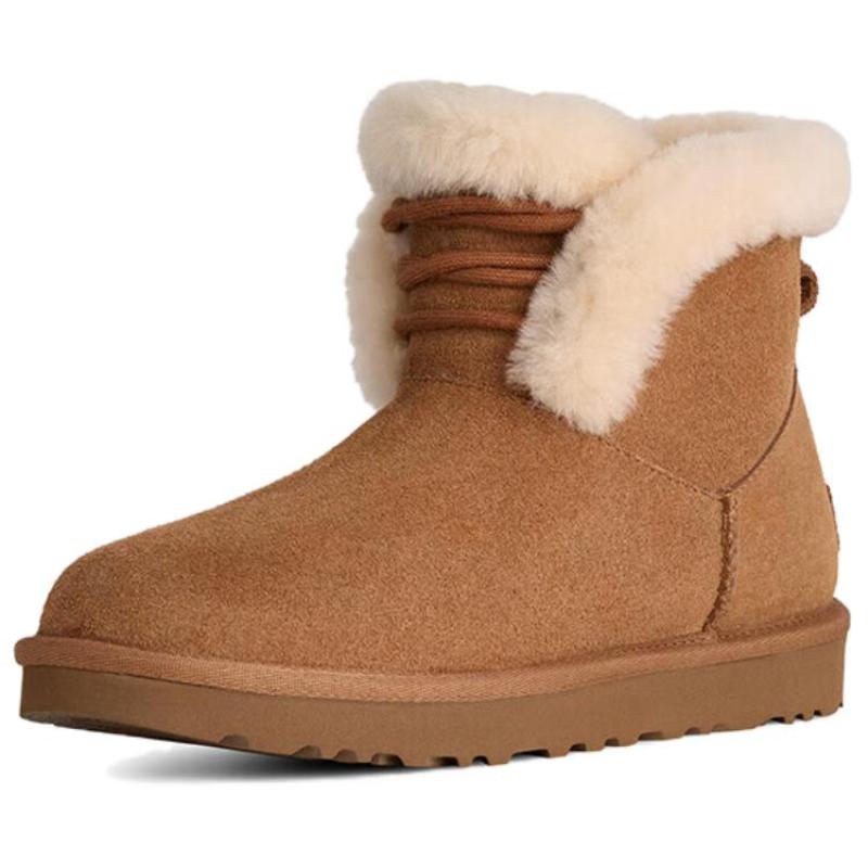 UGG CLASSIC MINI Snow Boots Women's Chestnut Sneakers 1174576-CHE