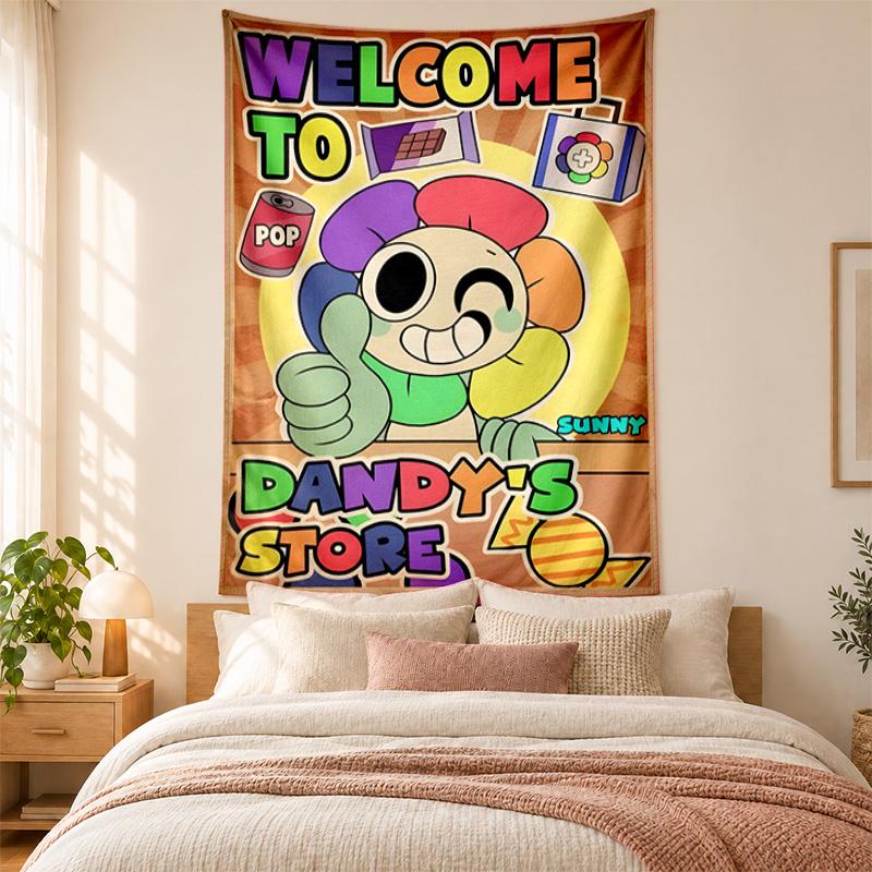 Dandys World Tapestry Highquality for Decorating Living Room Bedroom Dorm Walls Ideal As Bedroom Wallart Orholiday Gift