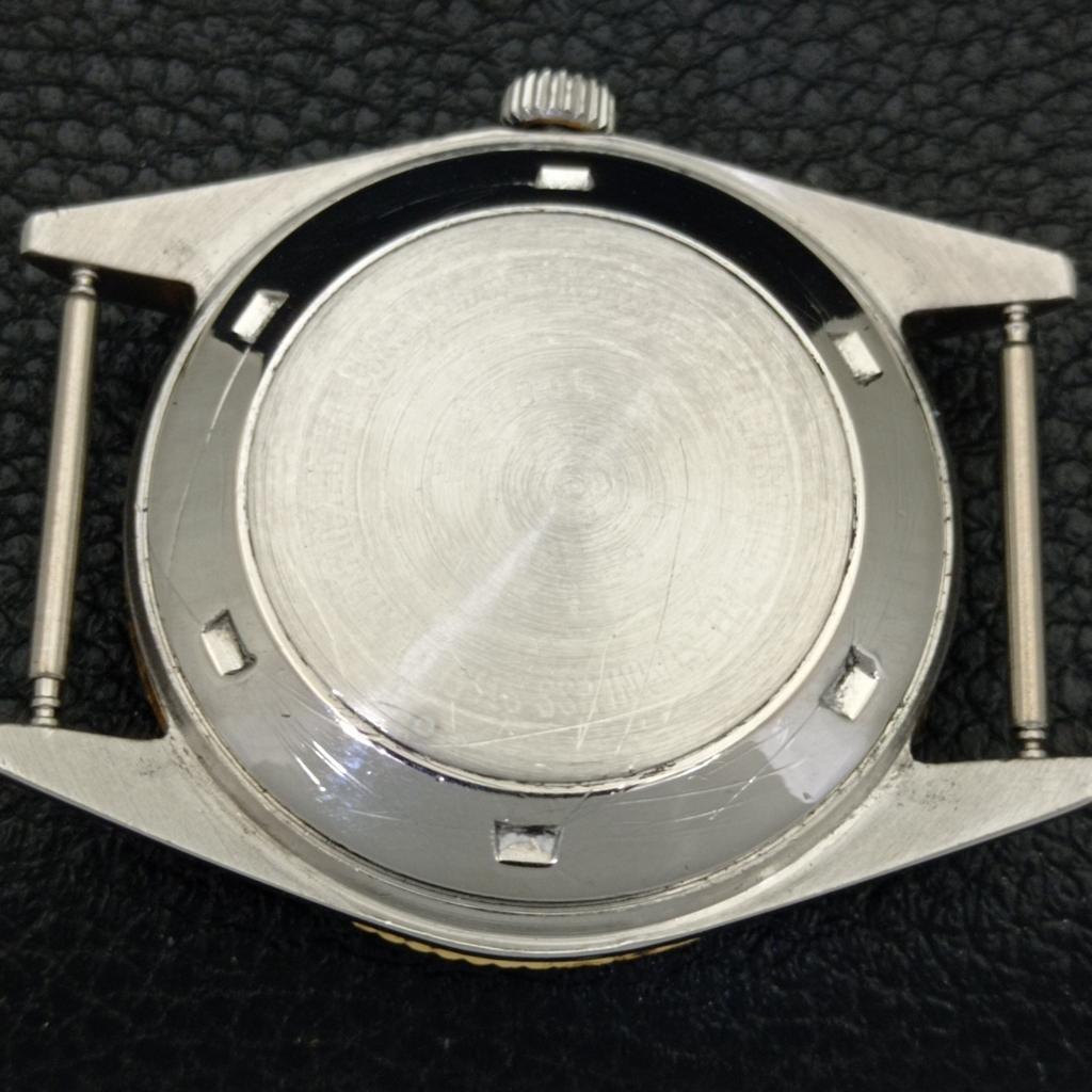 VINTAGE RICOH R31 AUTOMATIC JAPAN MENS GREEN COLOR DIAL WATCH a702095-5 R208-a702095