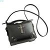 Women Gothic Punk Square Small Crossbody Handbag with Top Handle Skull Crosses Chain PU Leather Shoulder Bag Purse