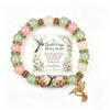 2026 Liebe Und Frieden Frühlingssegen Armband Geschenk Verstellbarer Inspirierender Anhänger Schmuck Mit Kolibri Sonnenblume Biene Geschenk