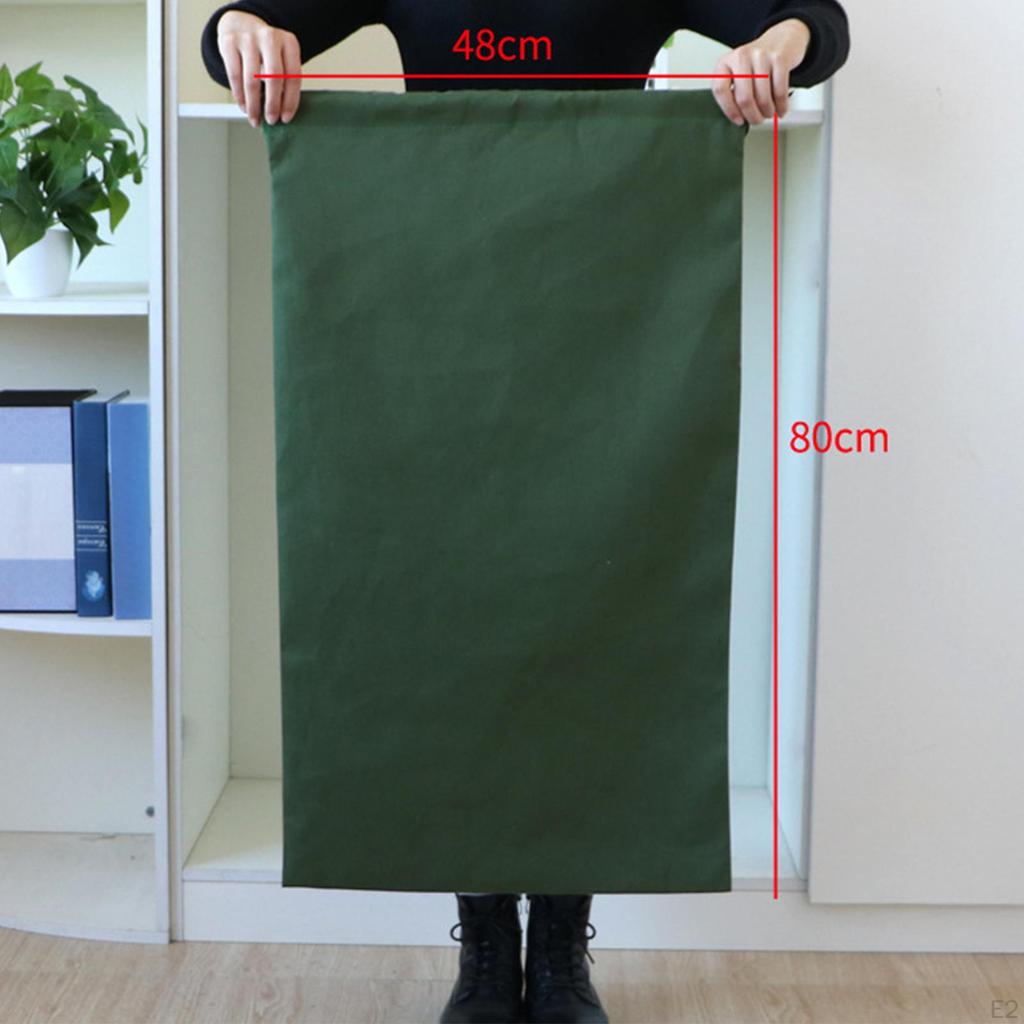 Dirty Clothes Organizer Oversized Drawstring Packing Bag Janitorial Cleaning Cart Bags Large Size