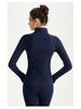 LAHN Women's Long Sleeve Quick Dry Slim Fit Yoga Jacket - Autumn/Winter Athletic Wear
