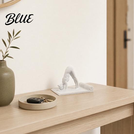 3D Printed Phone Desktop Decoration Pose Universal Figurine Holder Yoga Mobile Stand Ornament for Home Office