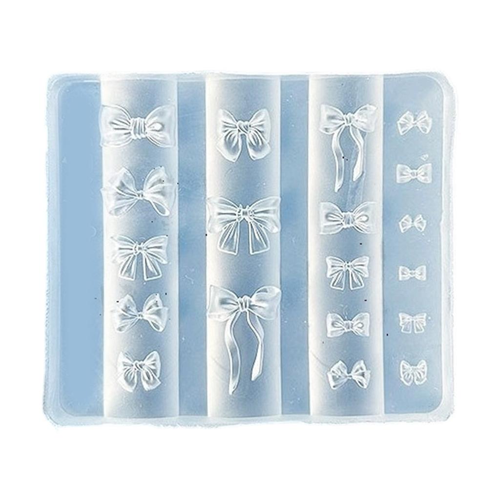 Silicone Nail Molds Nail Sculpting Molds Delicate Nail Decors Moulds Silicone Nail Tools Nail Carving Molds for Nail
