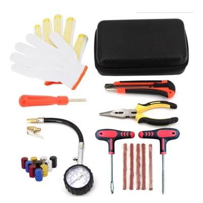 Motorcycle Tire Repair Kit, Car Blowout Tire Repair Tool Emergency Tire Repair Kit -Bicycle Tire Manual Replacement Repair Tool