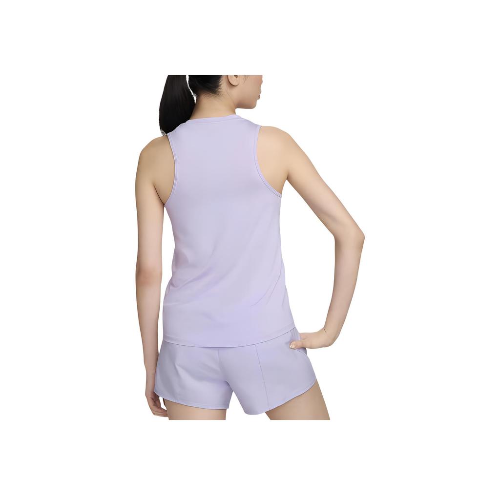 Nike Moisture Wicking Comfortable Tank Top Women tops Lilac Black FN2809-512