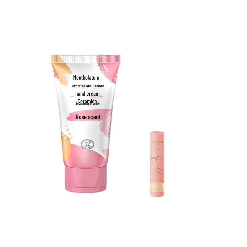 Mentholatum Hand Cream & Lip Balm Set