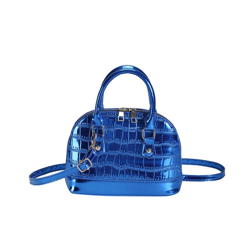 Women'S Bags Fashion Shell Handbag Textured Pu Shoulder Bag Niche Versatile Messenger Bag