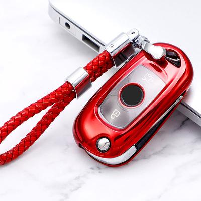 Nova capa macia de tpu para chave de carroBuick VERANO ENCORE GX GL6 2018-para Opel Vauxhall Astra K Corsa E Chaveiro