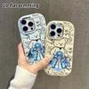 Phone Case: 2D Flat Design Suitable for iPhone 18 17 16 15 14 13 Pro Protective Case, Couple Style, Magical and Gorgeous, Christmas and Halloween Gift