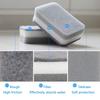 5 Pcs Double-Side Scouring Pads, Gray Kitchen Sponges for Professional & Home Use