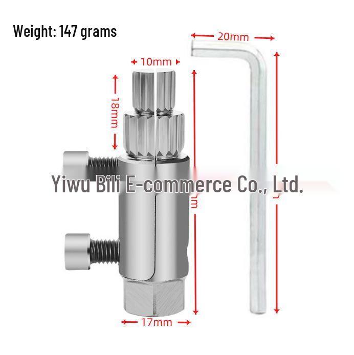 Enhanced Universal Tap & Pipe Extractor: Reverse Thread Tool for Damaged Valves and Pipes