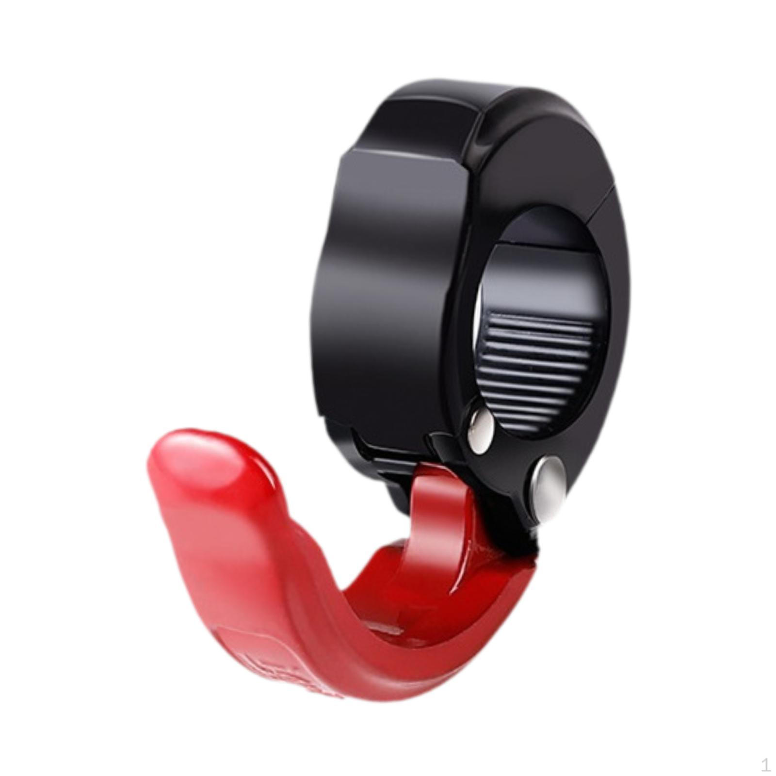 

Крючок на руль велосипеда, зажим 20–24 мм, универсальная сумка для хранения вешалки красный