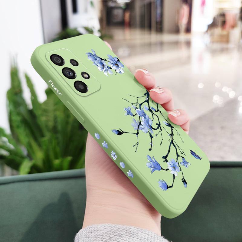 Blooming Orchid Case For Samsung Galaxy A73 A53 A33 A23 A13 A03 A72 A52 A52S A32 A22 A12 A02 A02S A71 A51 A31 A21S 4G 5G Cover